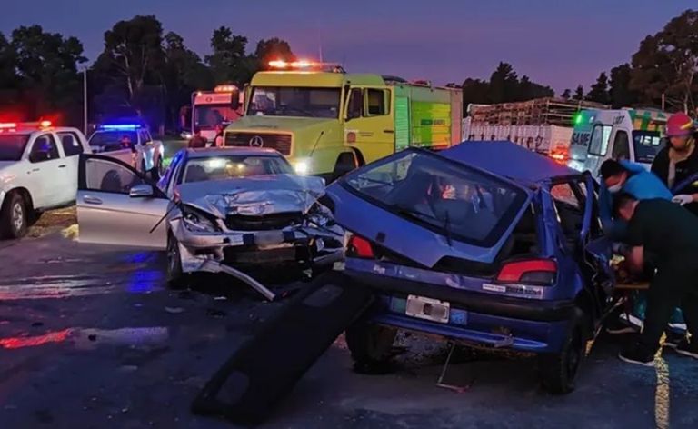 Accidente fatal en la zona un hombre falleció tras un violento choque