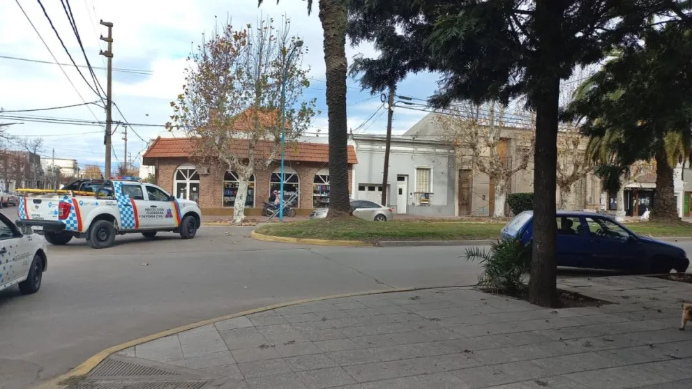 Chocó, se dio a la fuga y encontraron el vehículo a pocas cuadras