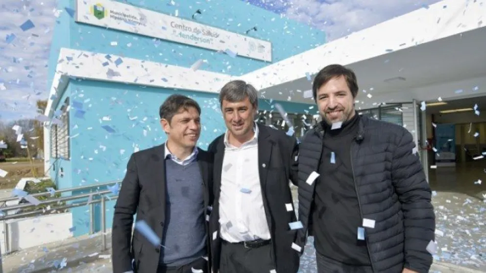 En Henderson, Axel Kicillof inauguró el CAPS número 145 de su gestión