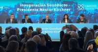 Se inauguró el Gasoducto Presidente Néstor Kirchner en Salliqueló