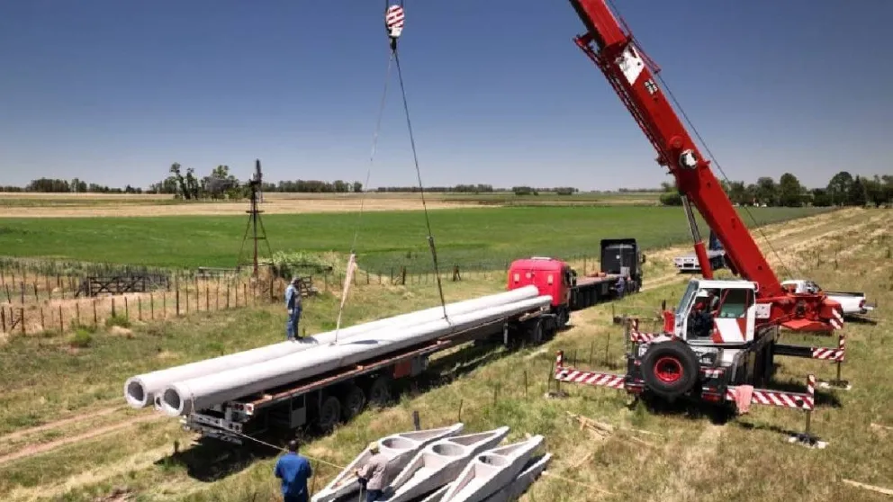 Línea 132: oficio judicial permite el avance de los trabajos en un campo de Henderson
