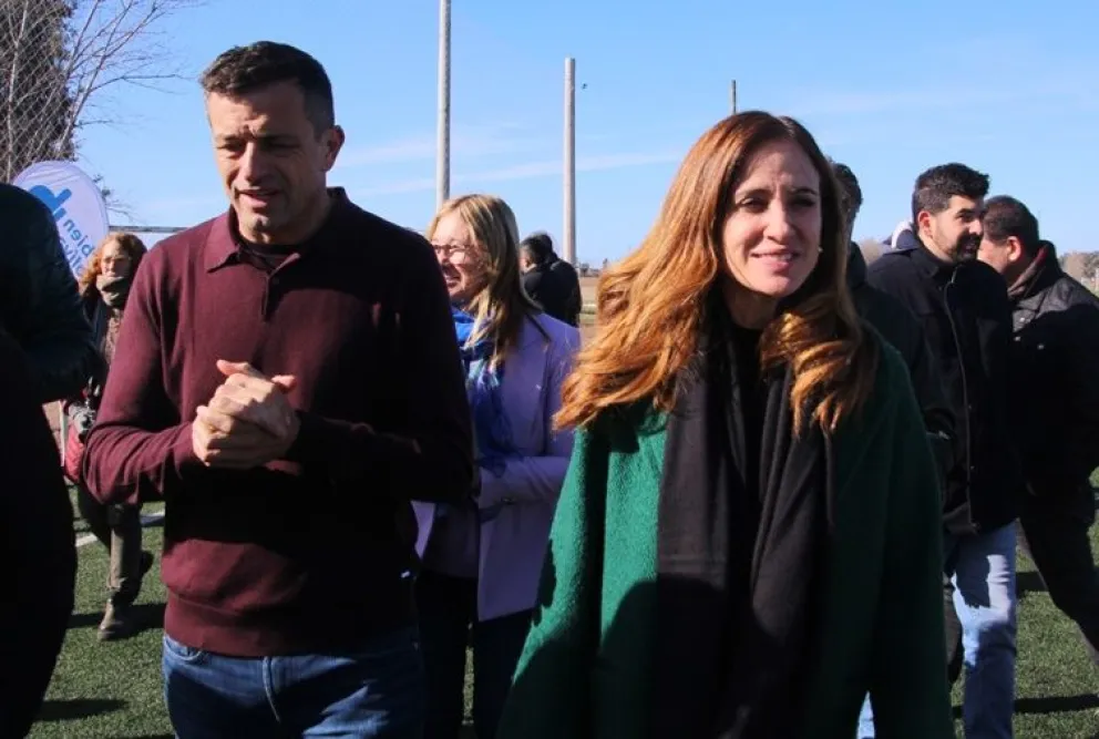 "La informalidad en Argentina es muy notoria" reconoció Tolosa Paz durante su visita a Bolívar