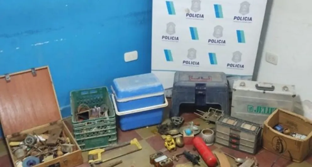 Allanaron una vivienda de la zona en la que vive un acusado de robar $400.000 