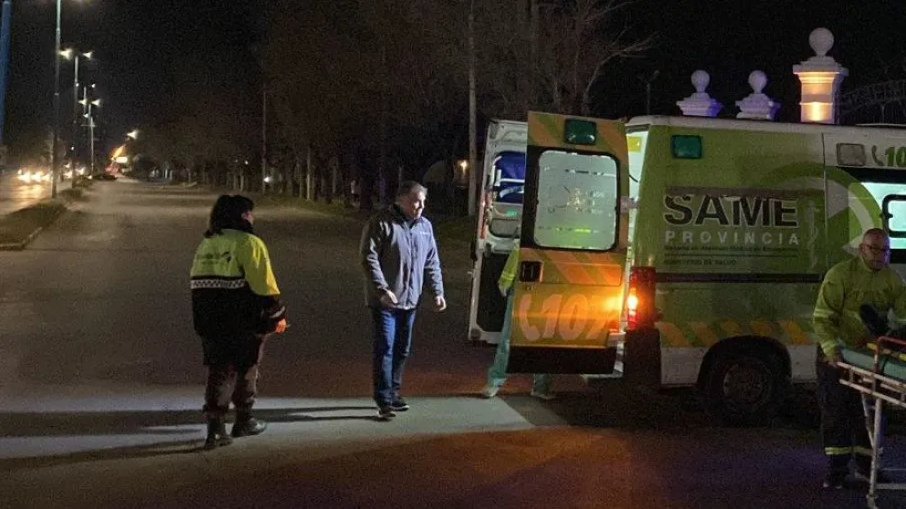 Joven ciclista hospitalizado tras sufrir un accidente en avenida Mariano Unzué