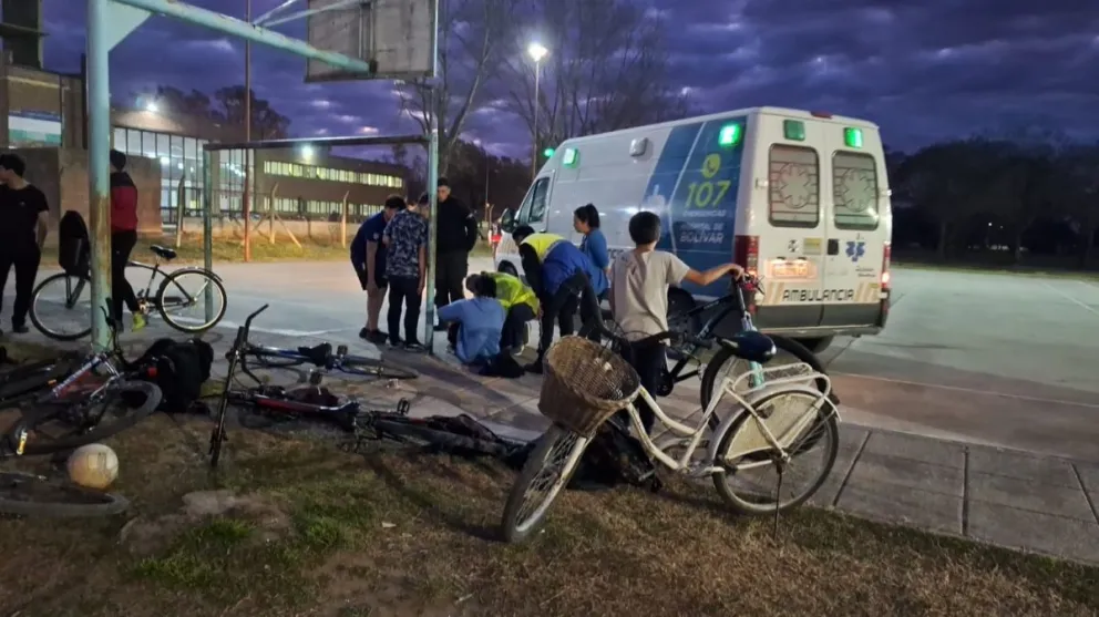 Un menor sufrió una lesión haciendo deporte en el Playón y fue hospitalizado