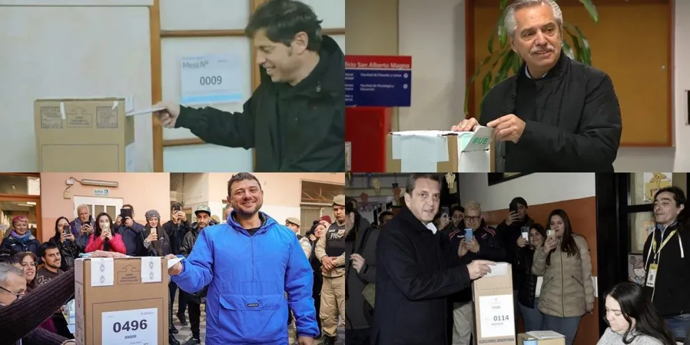 Los principales referentes del oficialismo se expresaron luego de cumplir con su voto