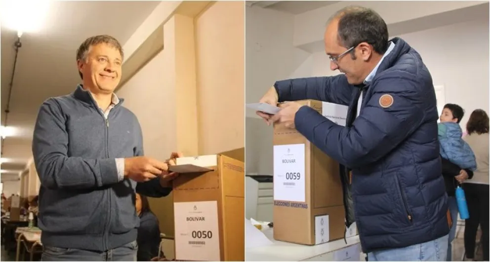 Pisano y Morán, los dos precandidatos más votados en Bolívar, hablaron tras las PASO