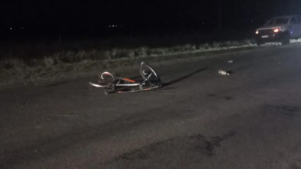 Accidente fatal en el acceso Barnetche: un ciclista perdió la vida tras una colisión