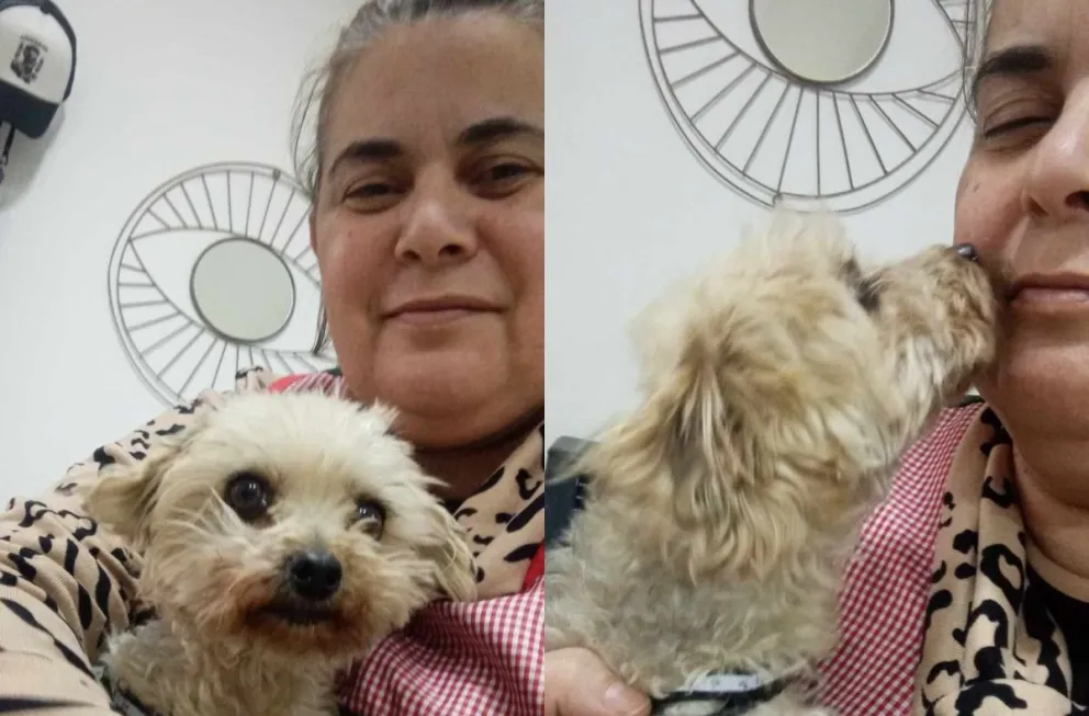 Final feliz: el emotivo reencuentro de Paula con su perrita Pupi