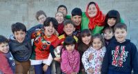La Corriente Clasista y Combativa celebró el Día de la Niñez con una barrileteada y juegos