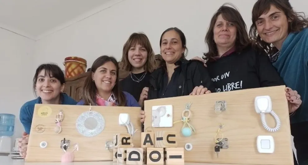 El aporte de Miradas Atípicas al hospital de Bolívar para "mejorar las infancias y adolescencias"