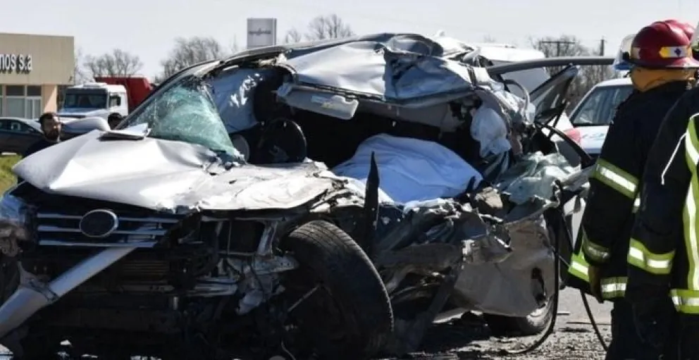 Accidente fatal en Ruta 226: un hombre falleció tras un choque por alcance