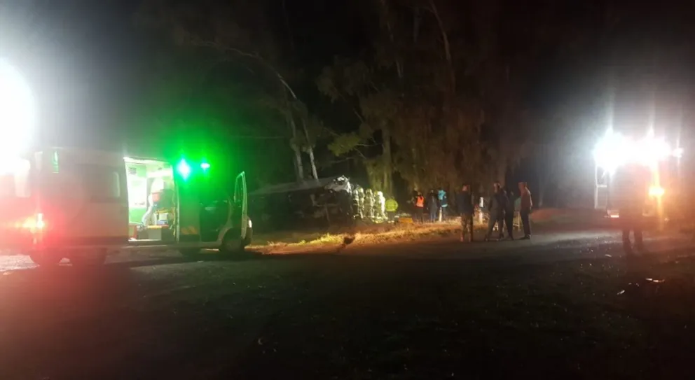 Accidente fatal en Ruta 205: un hombre falleció tras un vuelco de camión cerca de Lobos