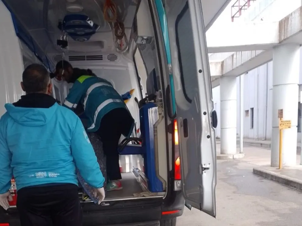 Luego de 18 días internado en La Plata, Leonardo Velázquez fue trasladado a Bolívar