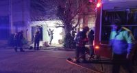 Incendio en una vivienda: un hombre fue hospitalizado por inhalación de humo