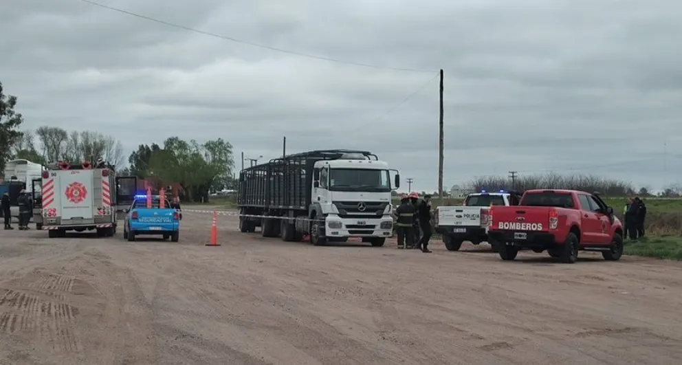Camionero murió aplastado en la balanza emplazada sobre ruta 65