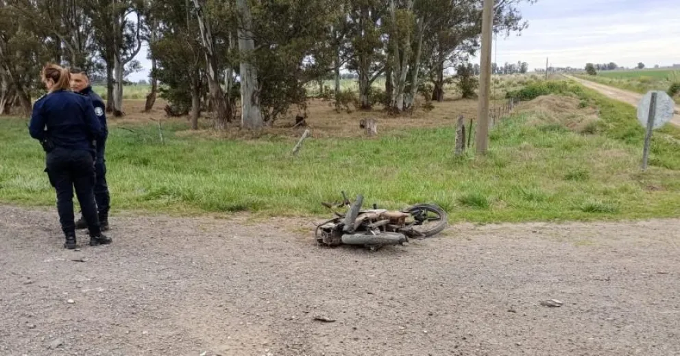 Ruta 5: falleció un motociclista tras ser embestido por un camión cerca de 9 de Julio