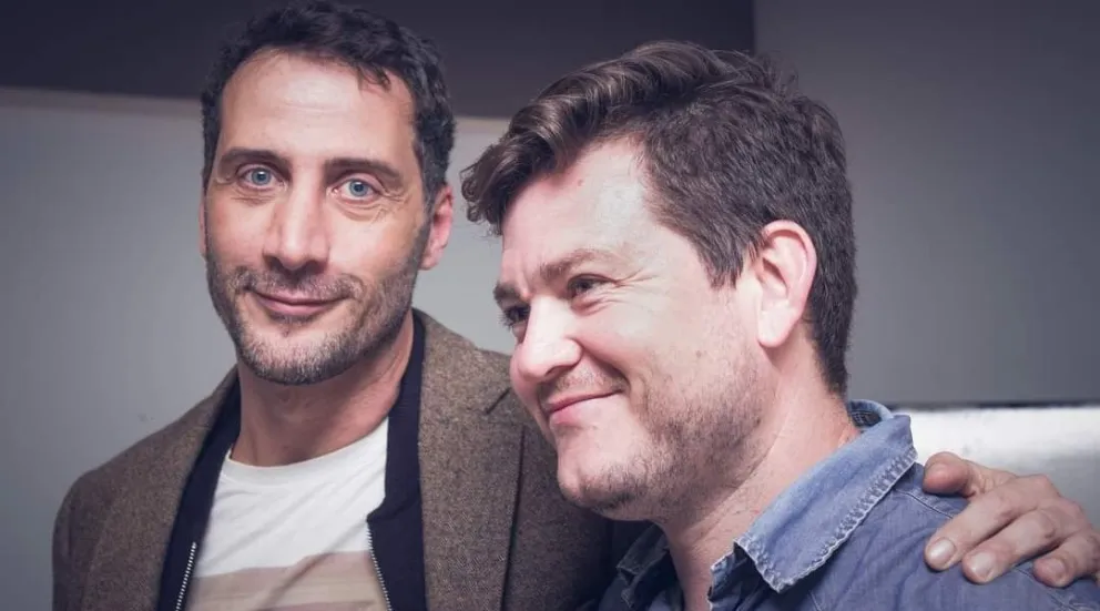 Hernán Caraballo presentó el video de su último lanzamiento musical junto a Luciano Cáceres