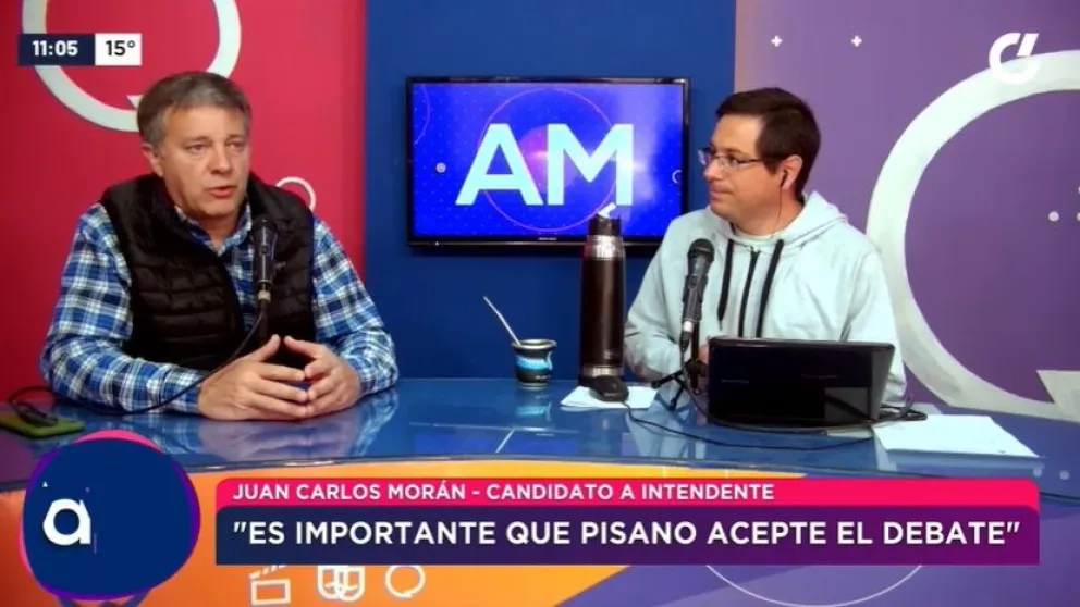 Bolívar Debate 2023: Morán desafió a Pisano y le pidió "que no se esconda detrás de Bali Bucca"