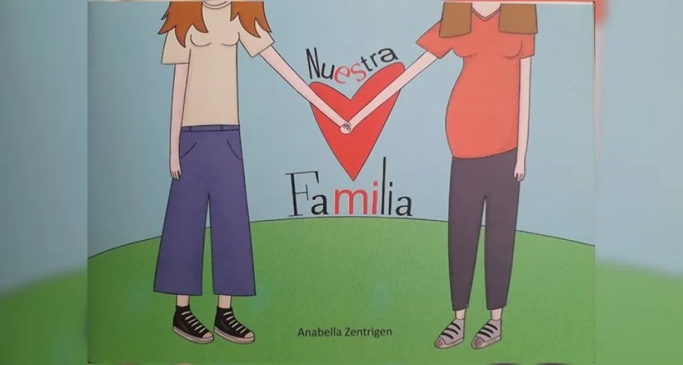 Anabella Zentrigen presenta su libro álbum Nuestra Familia, inspirado en su hija Polonia
