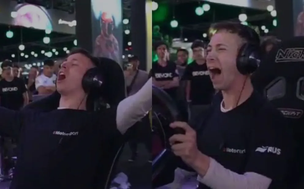 Julián Baptista gritó campeón por tercera vez consecutiva en el torneo de automovilismo virtual: "Le dedico mucho tiempo"