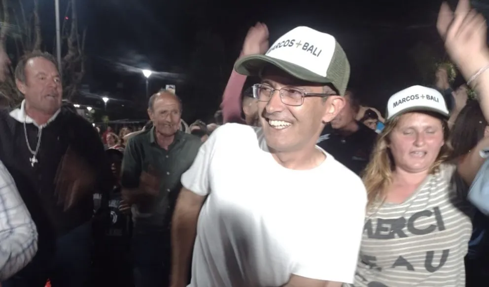 Marcos Pisano, intendente de Bolívar.