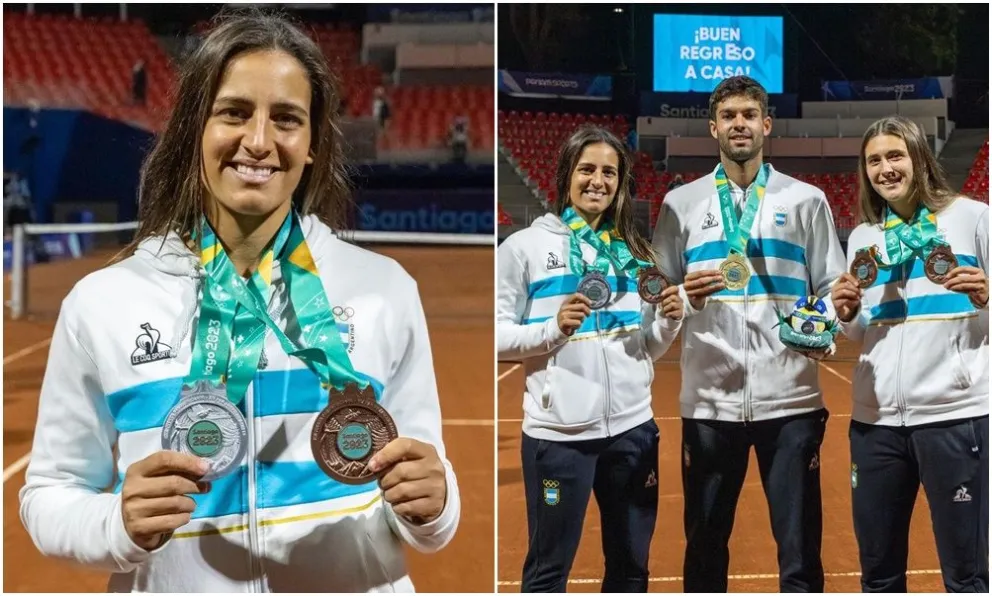 Dos medallas y a París 2024: gran actuación de la deroense Lourdes Carlé en los Panamericanos