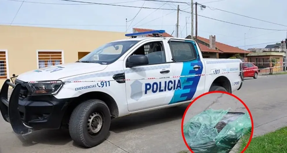 Macabro hallazgo en la zona: encontraron restos humanos en una bolsa