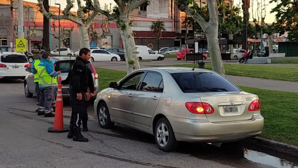 Seguridad Vial: realizan operativo en la ciudad con el apoyo de agentes de Nación
