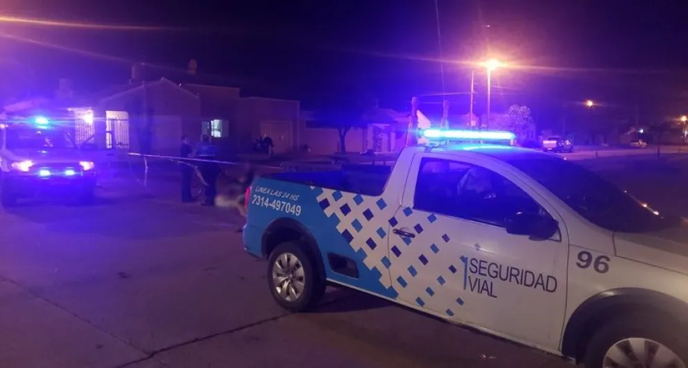 Chocaron una moto y una bicicleta: la ciclista resultó hospitalizada