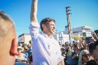 Kicillof encabezó un "encuentro por la patria" en Olavarría junto a referentes de la Séptima Sección