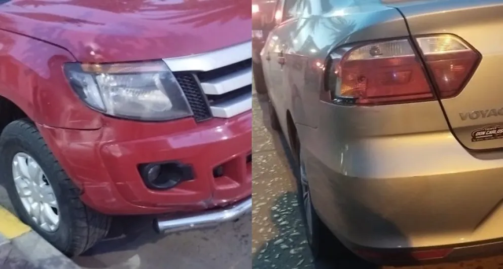 Se produjo un accidente vehicular en avenida Brown y Boer
