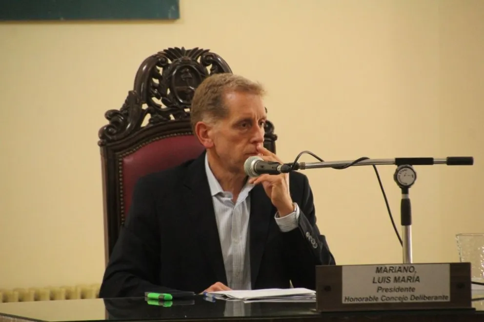 Luis Mariano se despidió de la presidencia del Concejo Deliberante: "Es una etapa concluida de la vida"