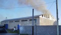 Se produjo un incendio en las instalaciones del Club Independiente de Bolívar