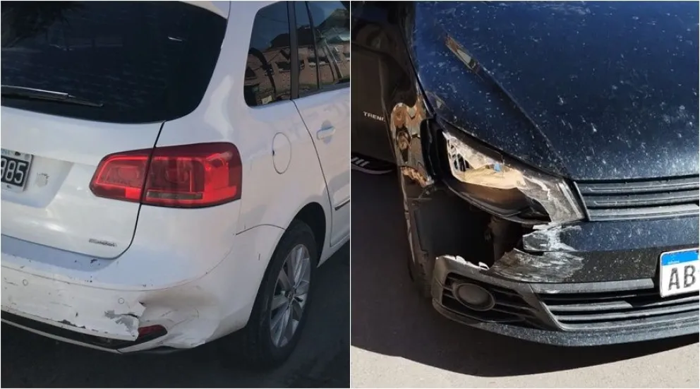 Dos vehículos protagonizaron una colisión en planta urbana