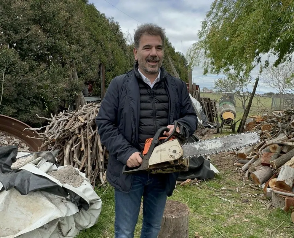 Con una sugestiva foto, Cristian Ritondo felicitó a la fórmula Milei-Villarruel
