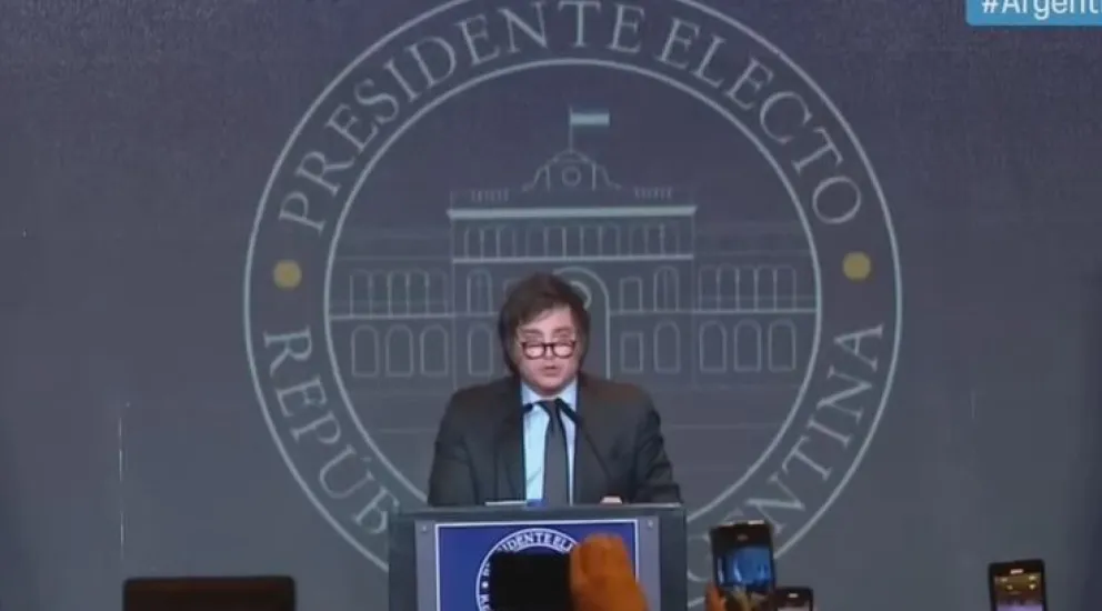 Javier Milei ganó el balotaje y será el próximo presidente: "Se termina el modelo del Estado omnipresente"