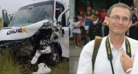 Falleció un docente que había sufrido heridas graves en el accidente fatal de la Ruta 226