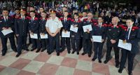 Bomberos Voluntarios de Daireaux celebró su 62° aniversario y reconoció a su jefe del cuerpo