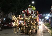 Papá Noel en Bolívar: postales de una noche mágica en el Centro Cívico