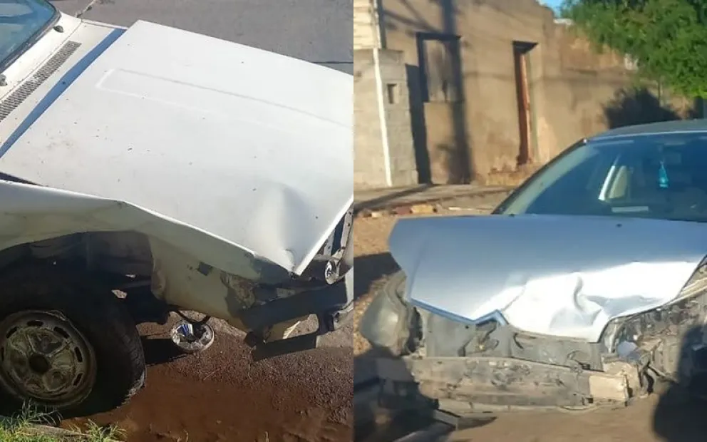 Infraccionaron a un conductor tras un choque en Rodríguez Peña y Vignau