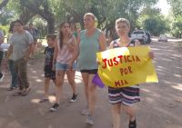 Movilización y pedido de justicia por el abuso de una menor en Del Valle
