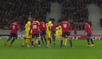 Nacho Miramón volvió a sumar minutos con la camiseta del Lille en la Copa de Francia