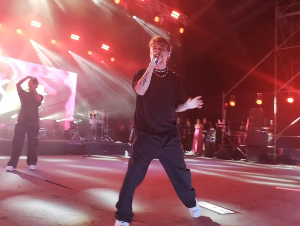 Luck Ra hizo vibrar al público de la región en el cierre de la segunda noche de la Fortinera Deroense