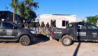 Despliegue policial y allanamiento en Villa Diamante: los detalles del operativo