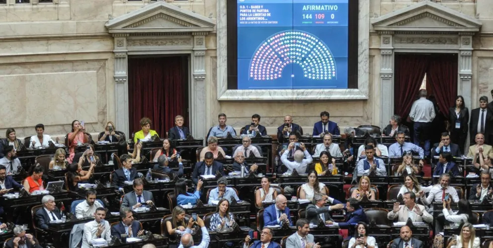 Marcha atrás: el oficialismo retiró la Ley Ómnibus y vuelve a comisiones 