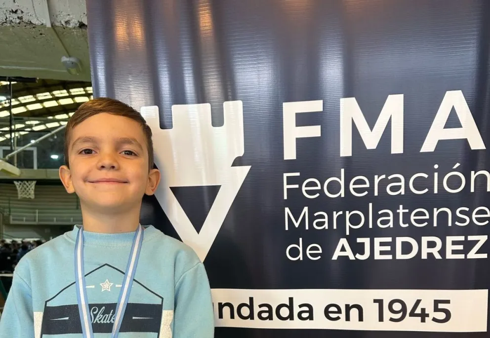 El bolivarense Gino Caverlotti jugará el Campeonato Argentino de Ajedrez