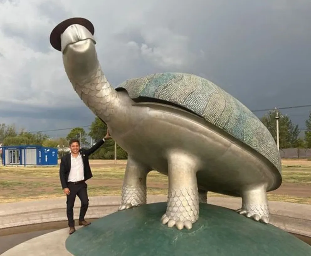 La foto de Kicillof con Manuelita que enterneció a los pehuajenses: "Gracias, Gobernador"