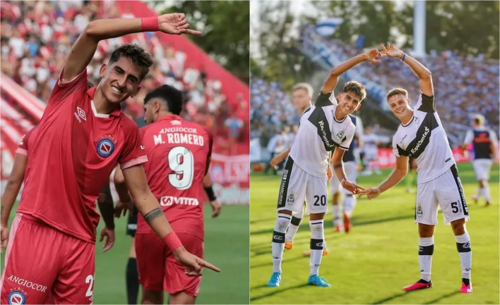 De Pupi Lescano para Nacho Miramón: dedicatoria especial tras su primer gol en Argentinos