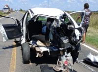 Accidente en la Ruta 65: tres vehículos involucrados y dos personas hospitalizadas